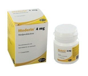 MODERIN Antiinflamatorio esteroide en comprimido oral