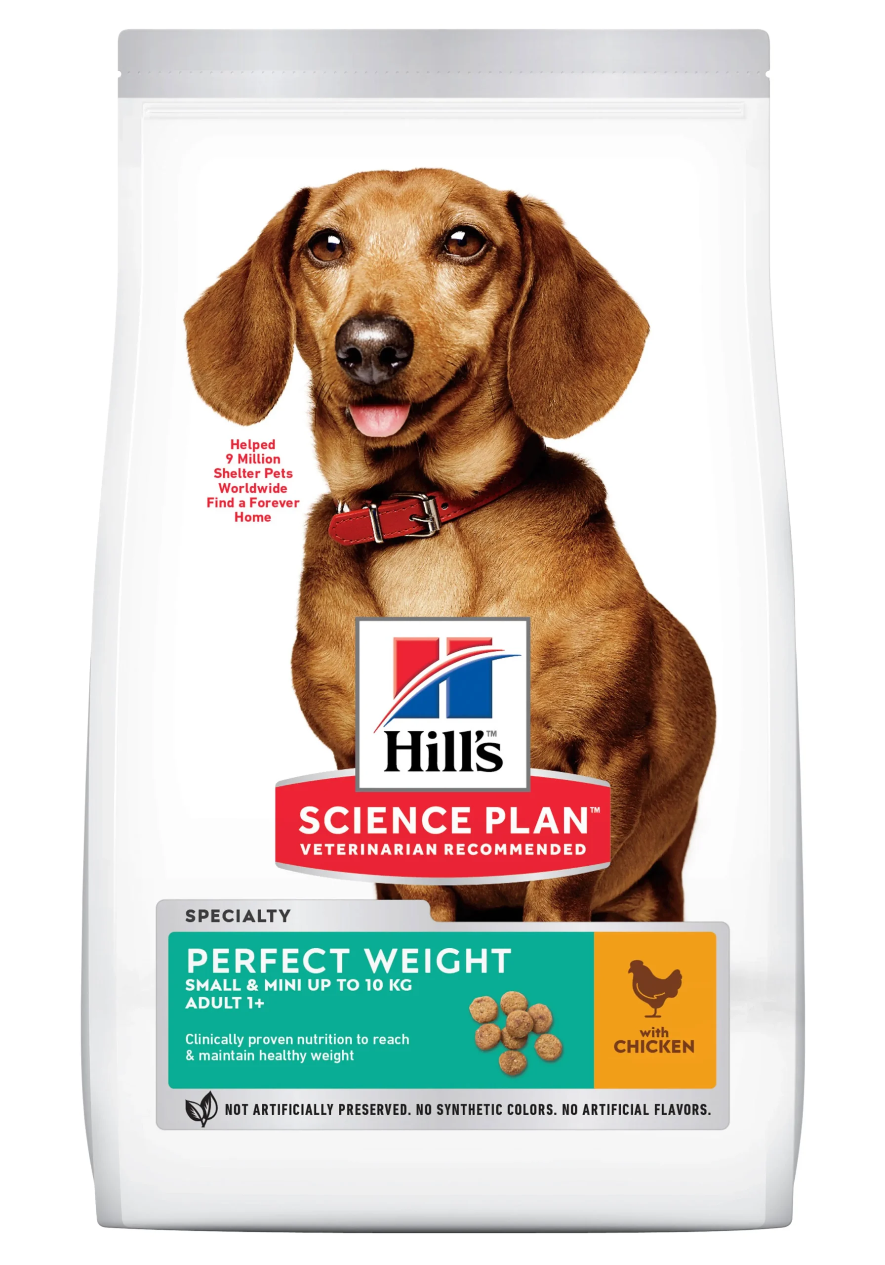 Pienso HILL’S Perfect Weight para Perros Pequeños con Pollo 1.5kg
