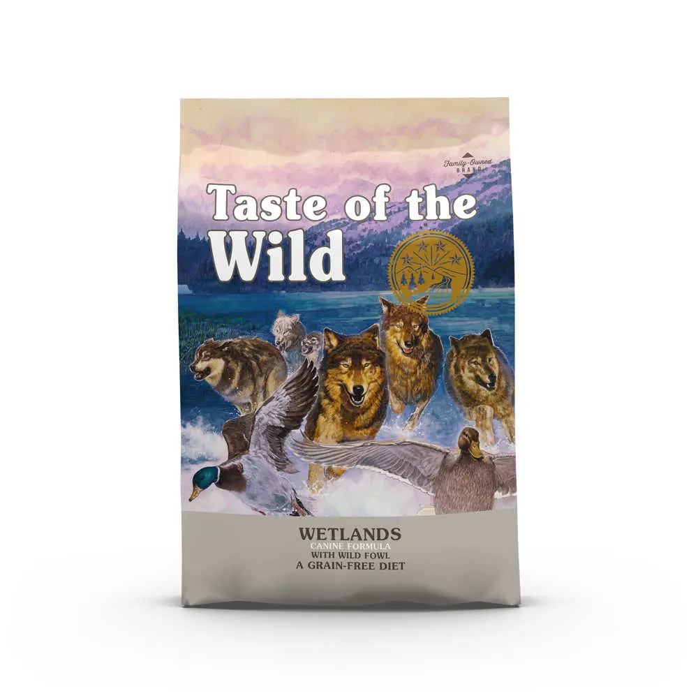 Alimento para Perros Adultos Taste Canine Wetlands de Pato y Codorniz 2kg