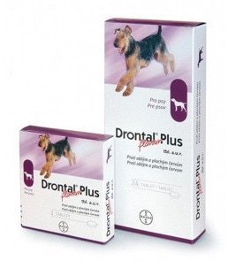 DRONTAL PLUS CON AROMA 102 COMPRIMIDOS