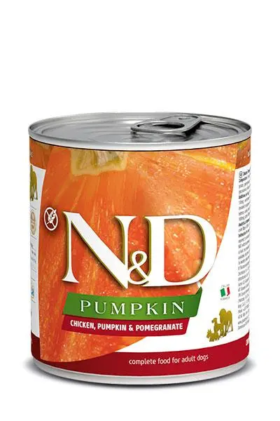 Comida para Perros Farmina ND Pumpkin Pollo - Caja 6x285g: Nutrición Premium