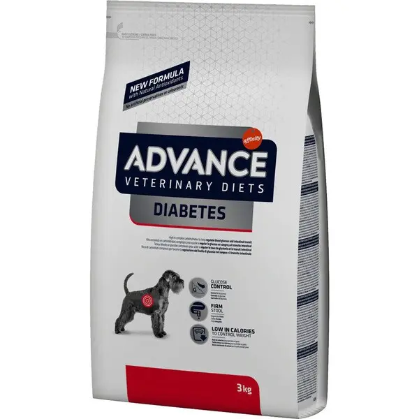 Pienso ADVANCE Canine Adulto Diabetes Colitis 3kg - Salud Digestiva y Control de Glucosa
