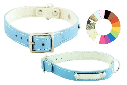Collar Little Chapa RJ 14-17 L200 A14: Elegancia y Durabilidad para tu Mascota