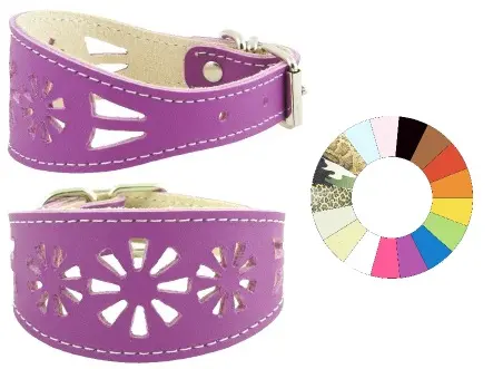 Elegante Collar de Filigrana para Galgo - Ajustable 26-36 cm