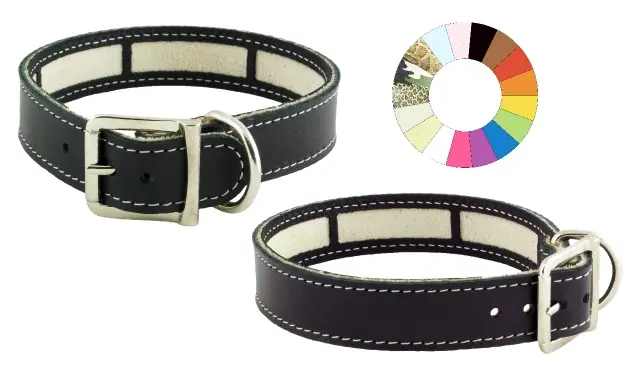 Collar Little Carrier Fluor Verde: Elegancia y Seguridad para tu Mascota