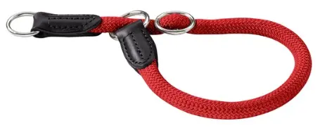 Collar de Adiestramiento Ajustable Freestyle de Nylon Rojo 60/10 para Perros