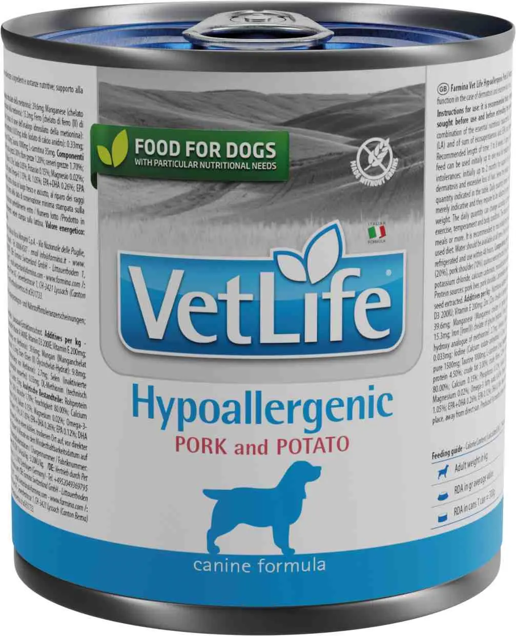 Farmina Vet Life Dog Hipoalergénico Cerdo 6x300gr - Alimento Premium para Perros Sensibles