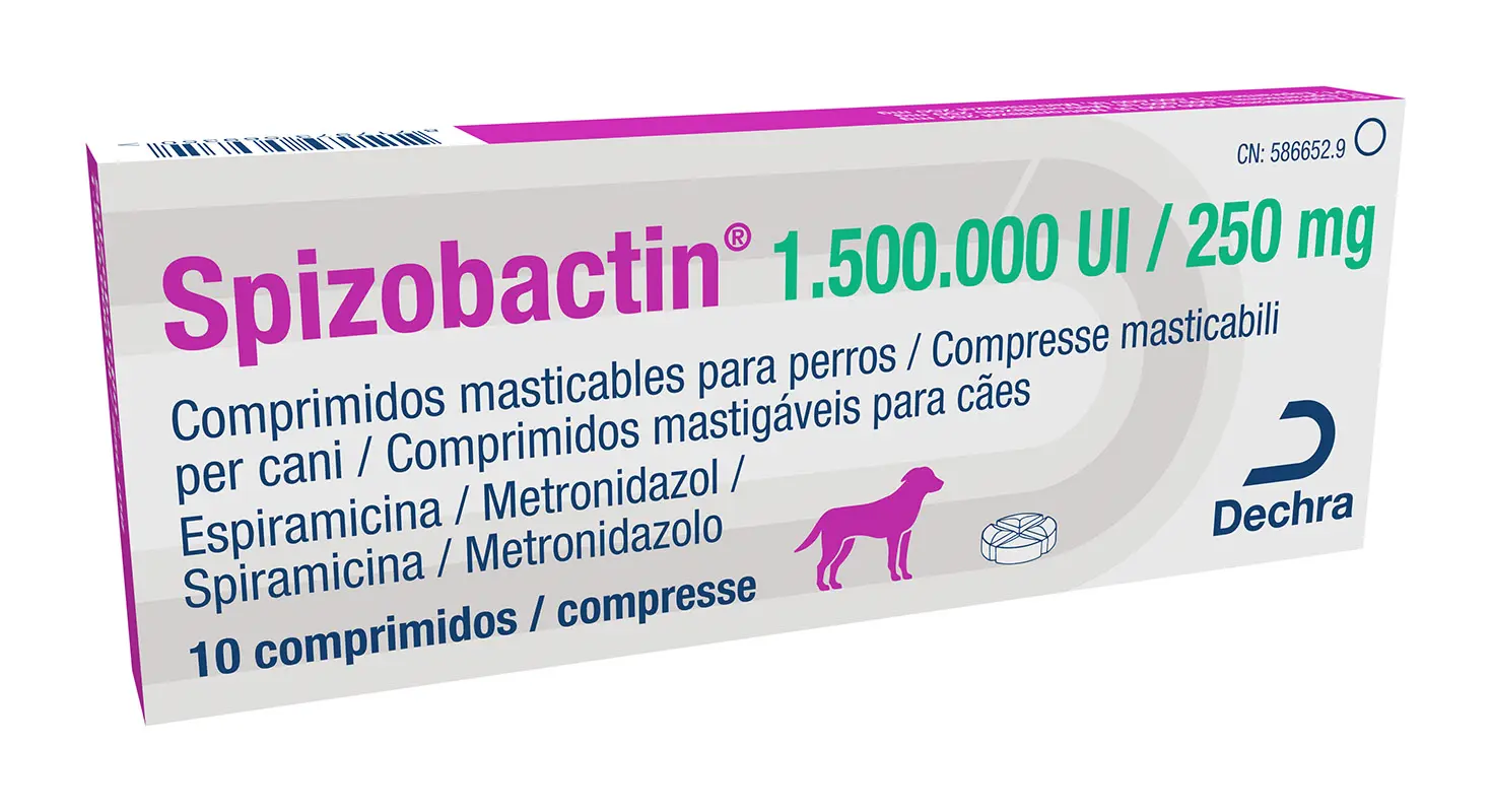 SPIZOBACTIN 1.500.000 UI /250MG 10 Comprimido