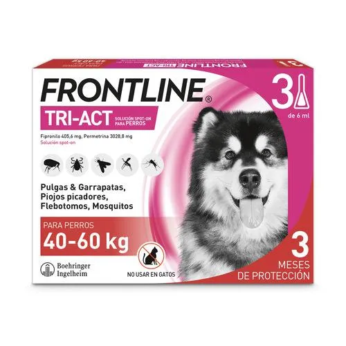 FRONTLINE TRI-ACT 40-60KG 3pip XL