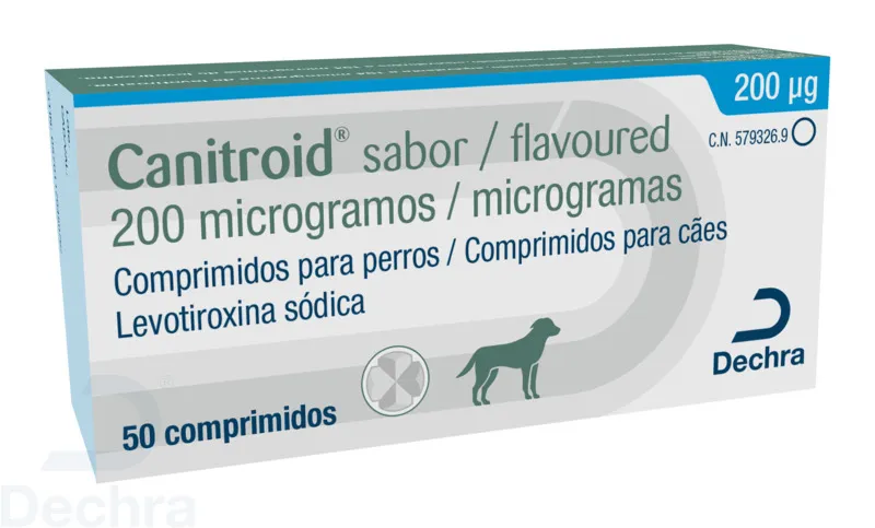 CANITROID SABOR 200MCG 50 Comprimido
