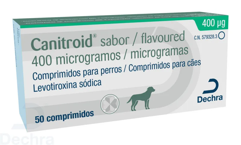 CANITROID SABOR 400MCG 50 Comprimido