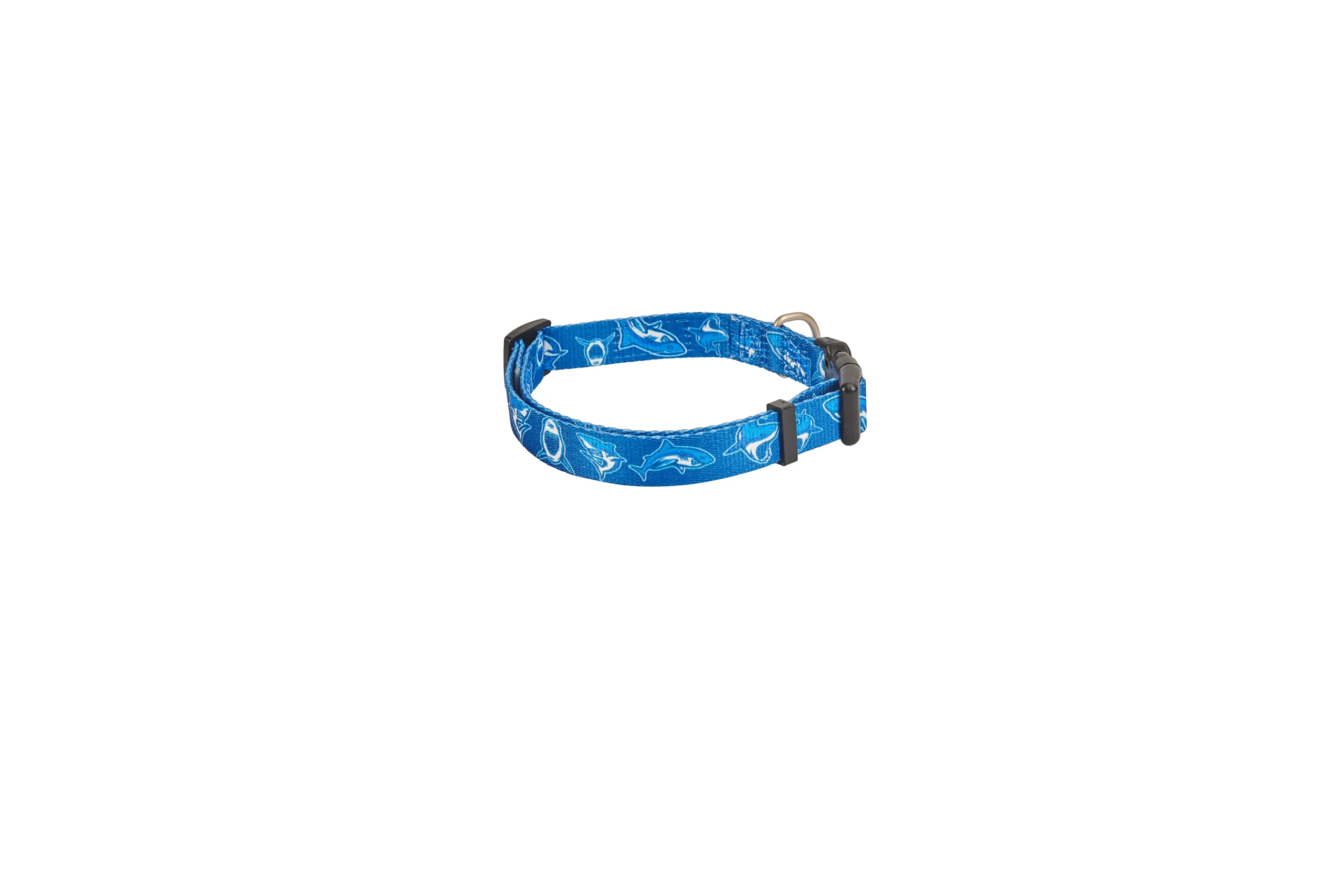 Collar FREEDOG Azul Tiburón T-XS: Seguridad y Estilo para Perros Pequeños
