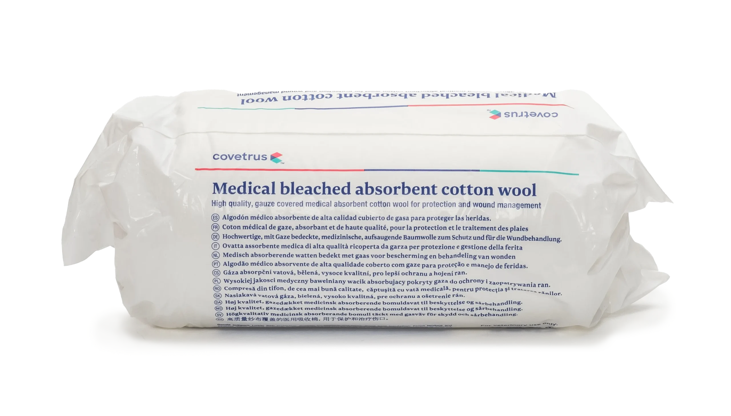 VENDA DE ALGODON CON GASA ABSORBENTE 18CMX6M 340G COVETRUS
