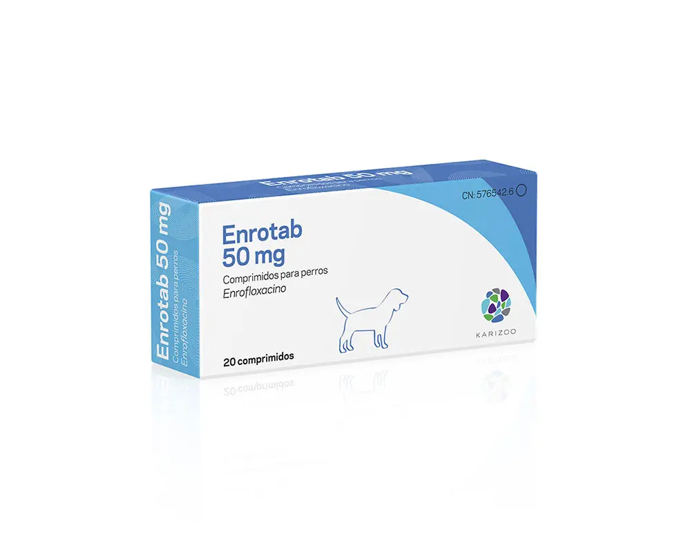 ENROTAB 50MG 20 Comprimido