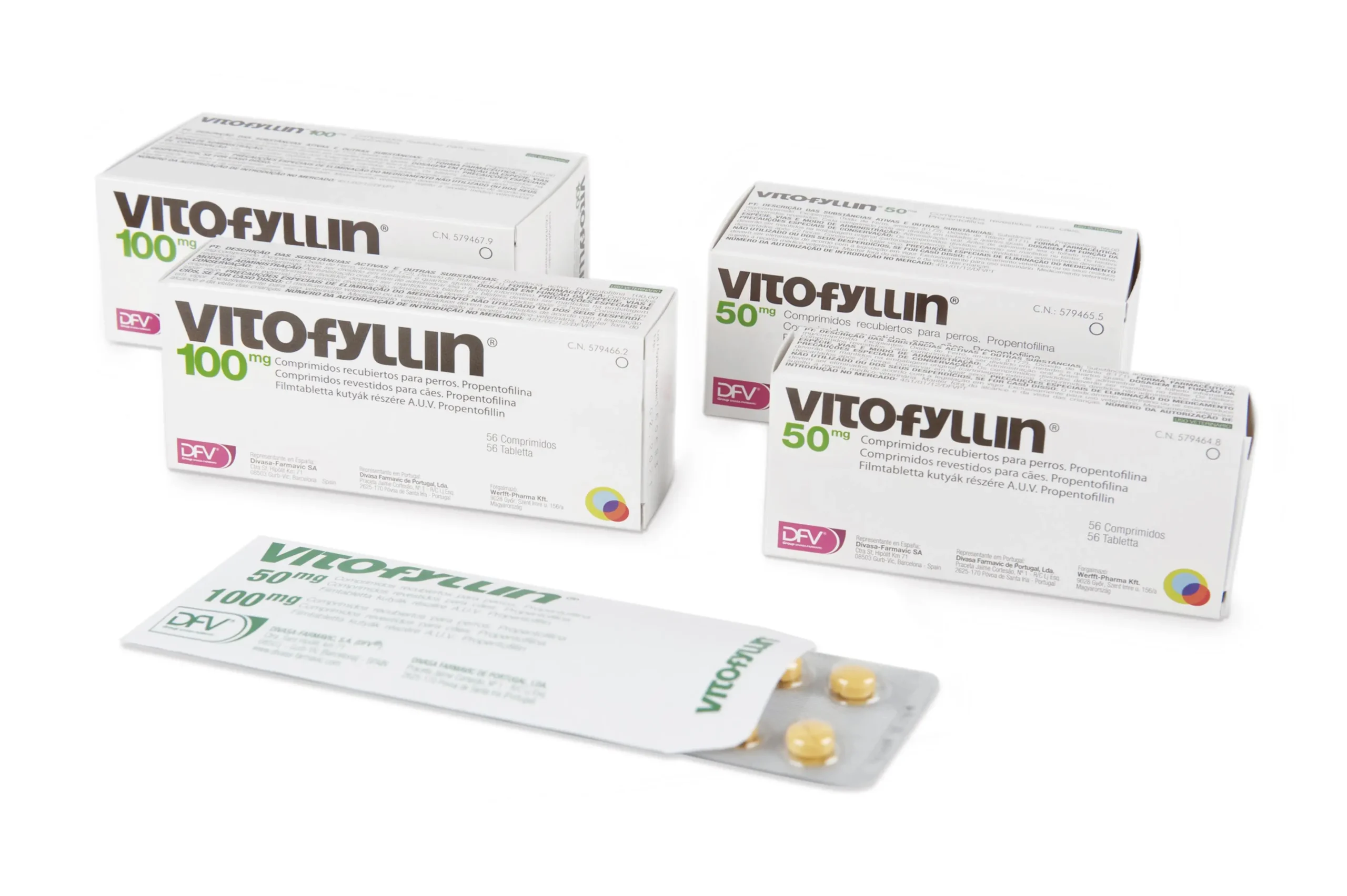 VITOFYLLIN 100MG 140 Comprimido