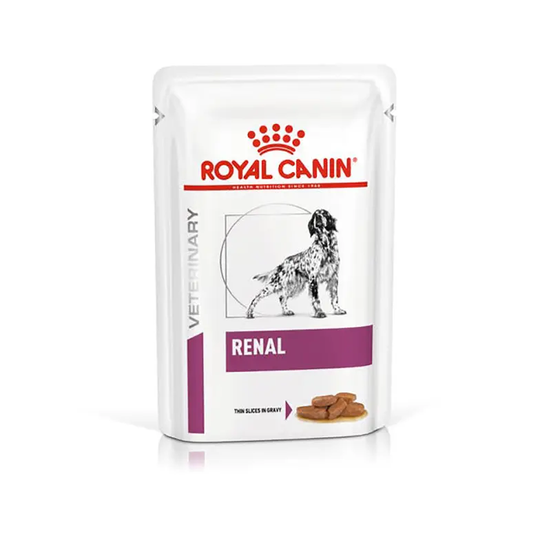 Comida Húmeda Royal Vet Canine Renal para Perros en Salsa - Caja 12x100g