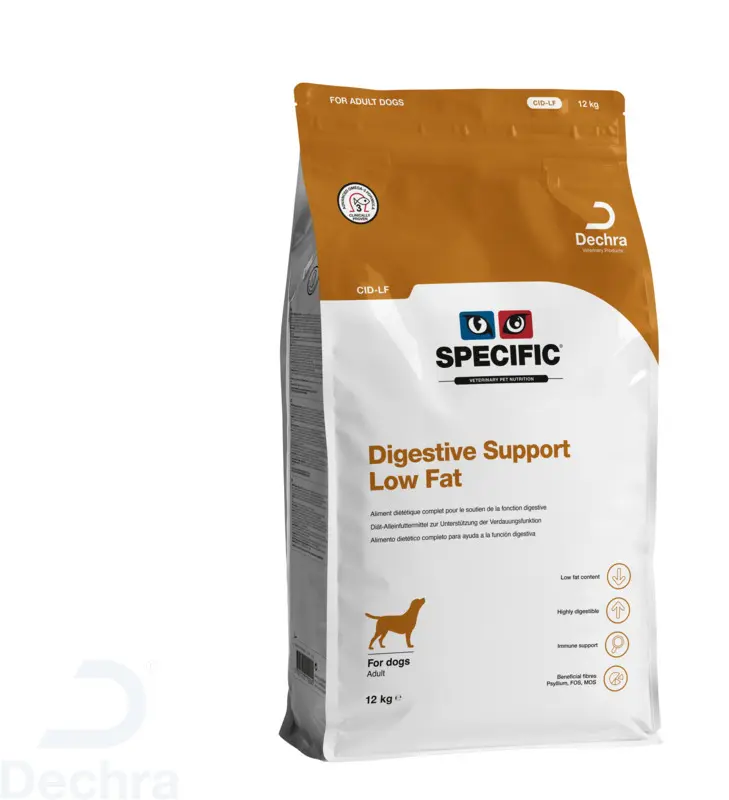 Pienso SPECIFIC Canine Adult CID-LF Digestive Support Bajo en Grasa 12kg - Salud Digestiva para Perros