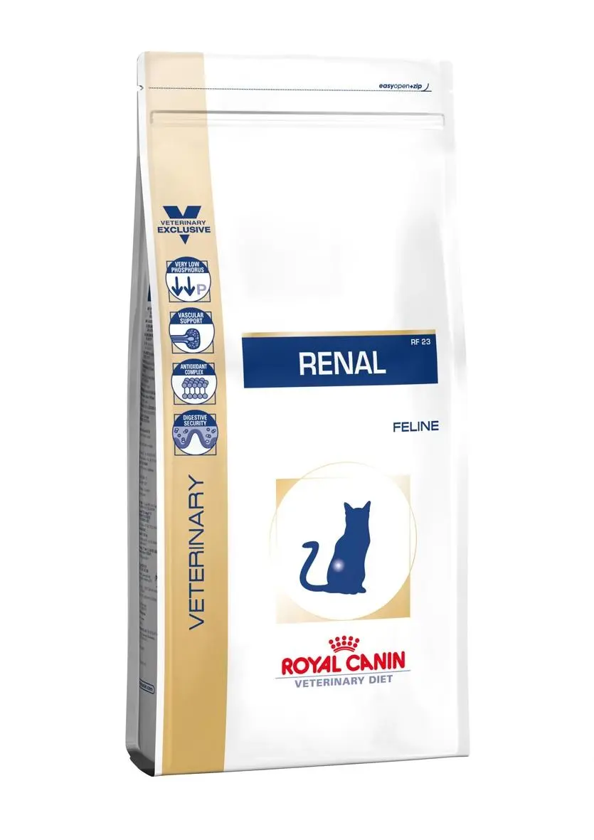 Pienso ROYAL VET Feline Renal RF23 4kg: Cuidado Renal para Gatos
