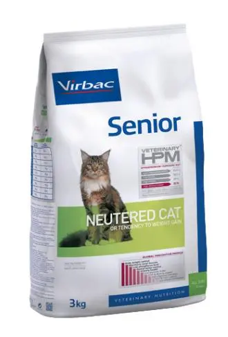 Pienso VIRBAC HPM para Gatos Senior Esterilizados 1,5kg – Nutrición Óptima y Salud