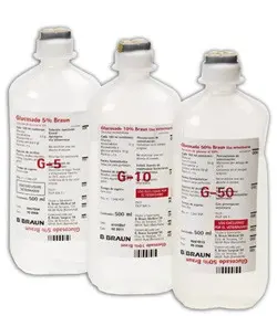 GLUCOSAVET 5% 10X500 ml BRAUN