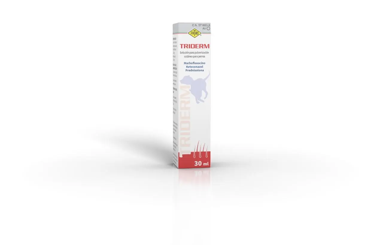 TRIDERM SOLUCION PERRO 30ML