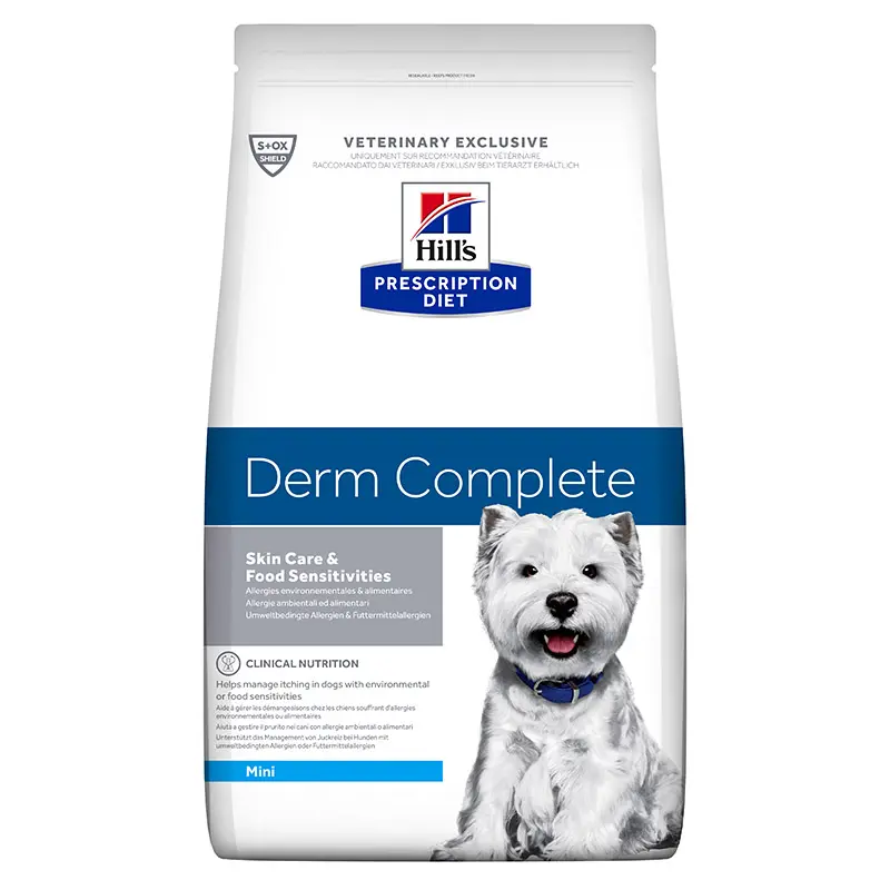 Compra Hill’s HPD Canine Derm Complete Mini 6kg: Salud Óptima para Perros