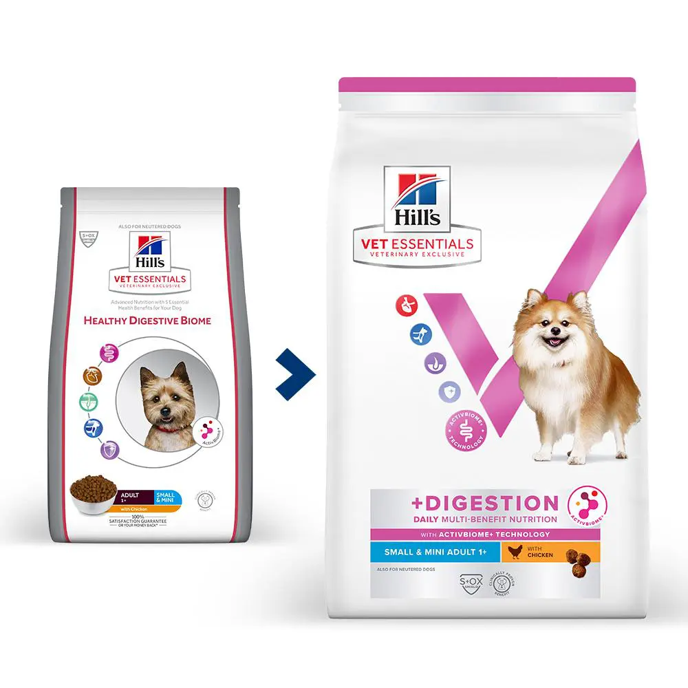 Pienso HILL’S VETESS Canine Adulto Digest ActivBiome Pollo 2kg para Perros Pequeños