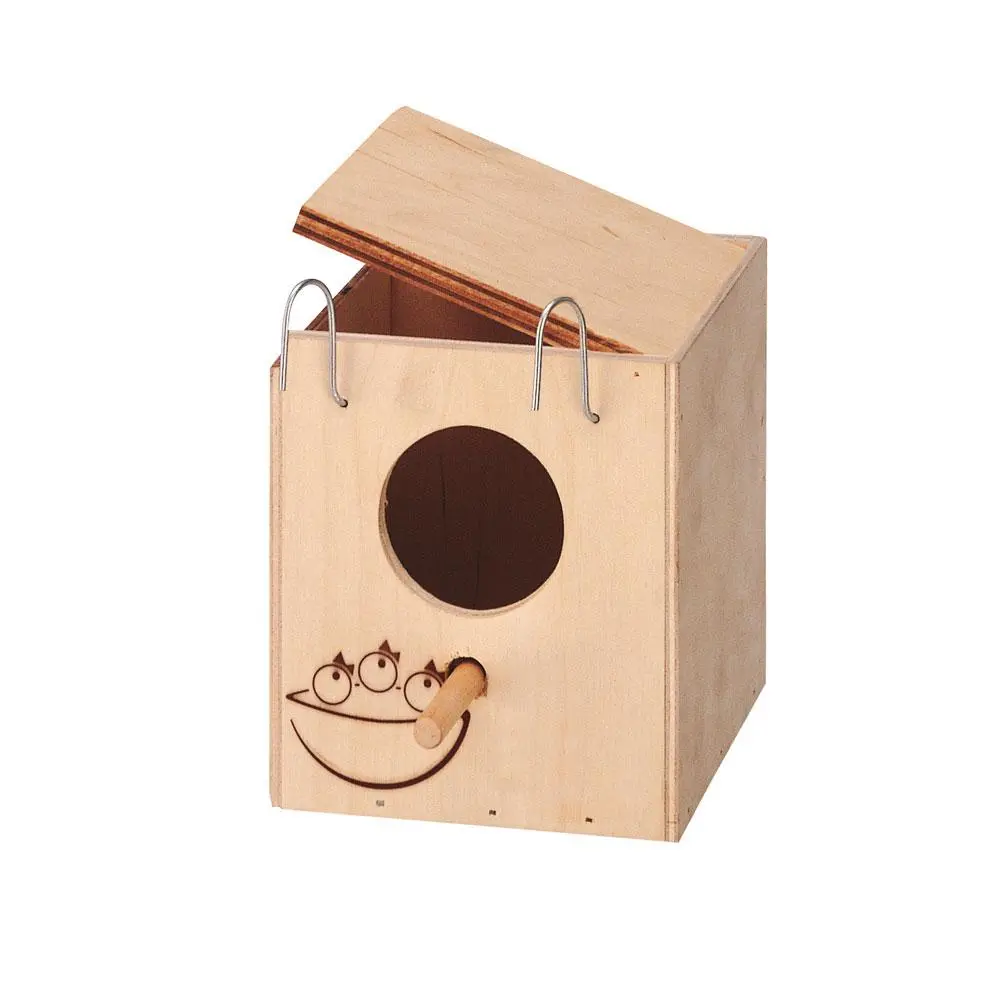 FERPLAST NIDO DE MADERA PARA PAJAROS MINI 11,5X12,5X12CM