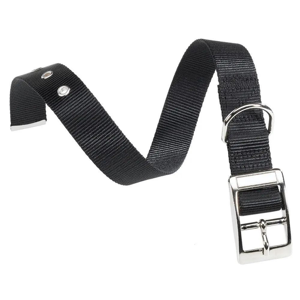 Collar de Nylon Negro FERPLAST CLUB CF20 43: Resistente y Elegante para Mascotas