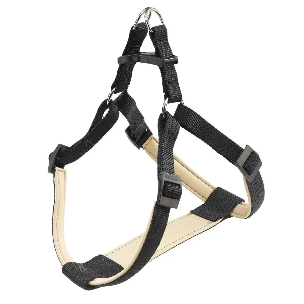 Arnés de Nylon Daytona P L Negro para Perros - FERPLAST: Comodidad y Seguridad