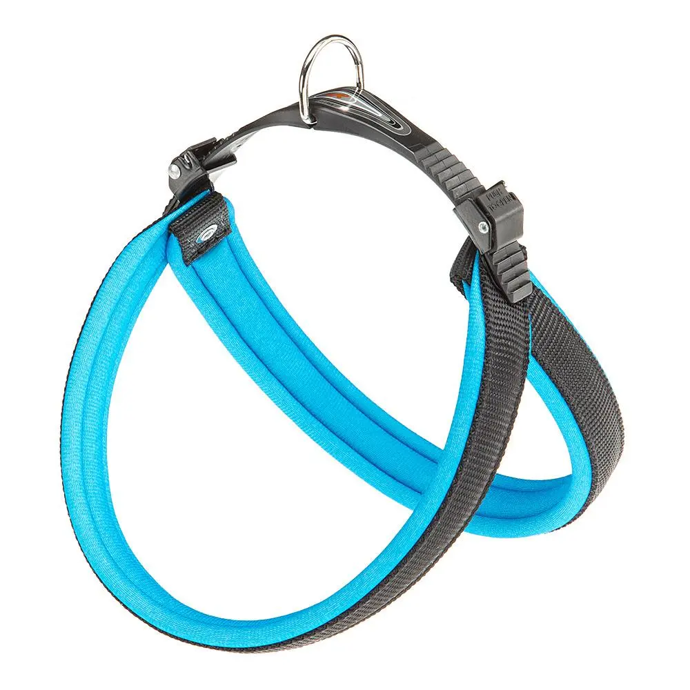 Arnés Ferplast Agila Fluo 4 Azul: Comodidad y Seguridad para tu Mascota
