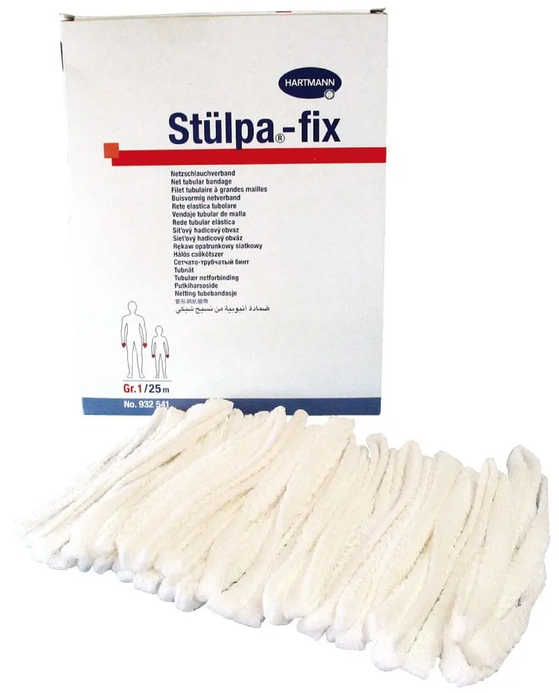 VENDA TUBULAR MALLA STULPA FIX Nº4 25M HARTMAN