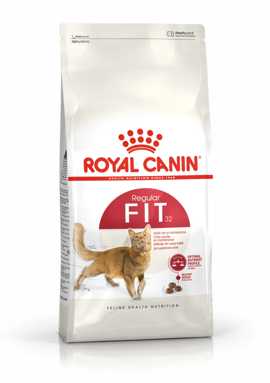 Royal Feline Adult Fit 32 10kg - Alimento Seco Saludable para Gatos Adultos