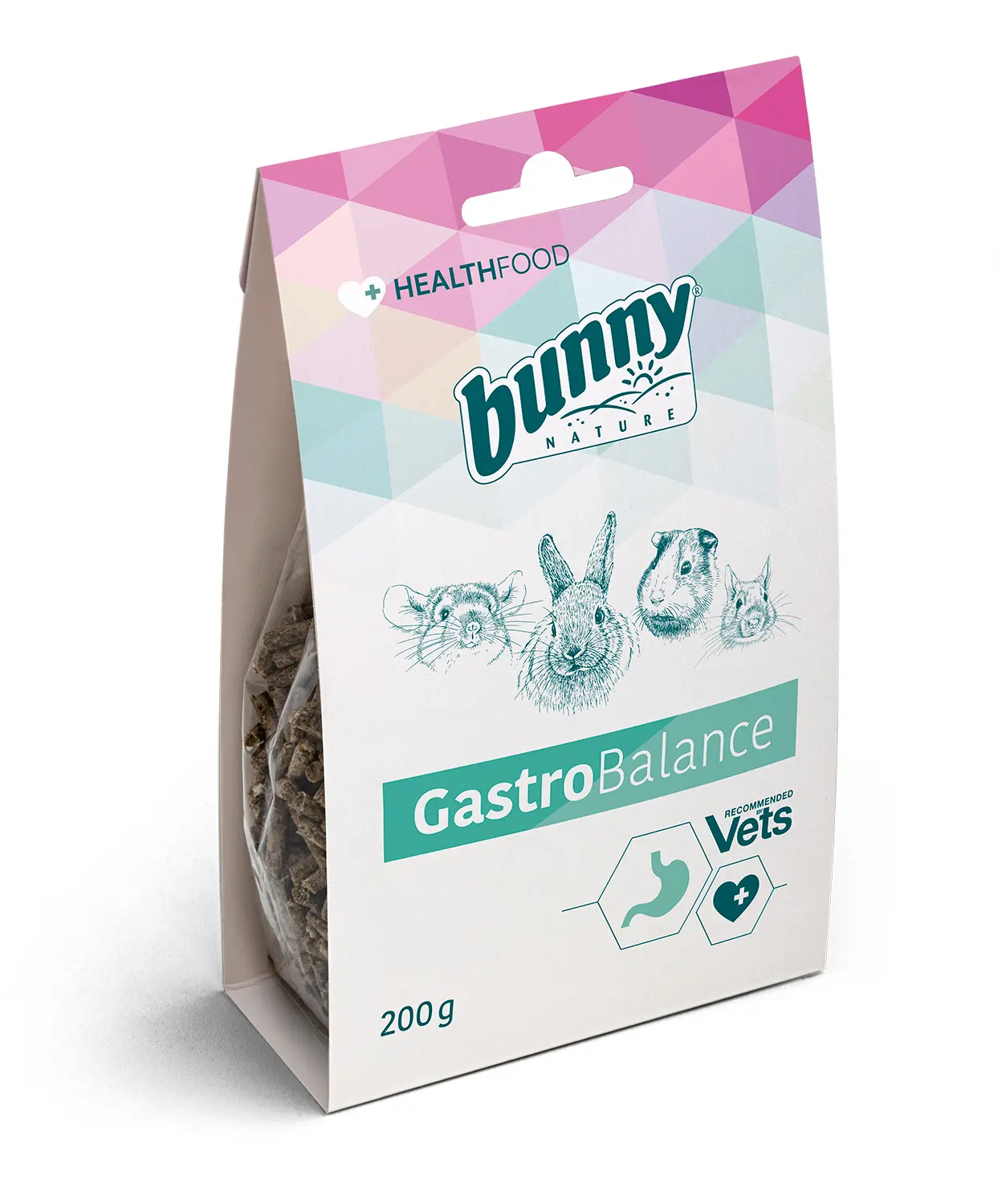 BUNNY SALUD SUPLEMENTO GASTROINTESTINAL GASTROBALANCE 5X200G