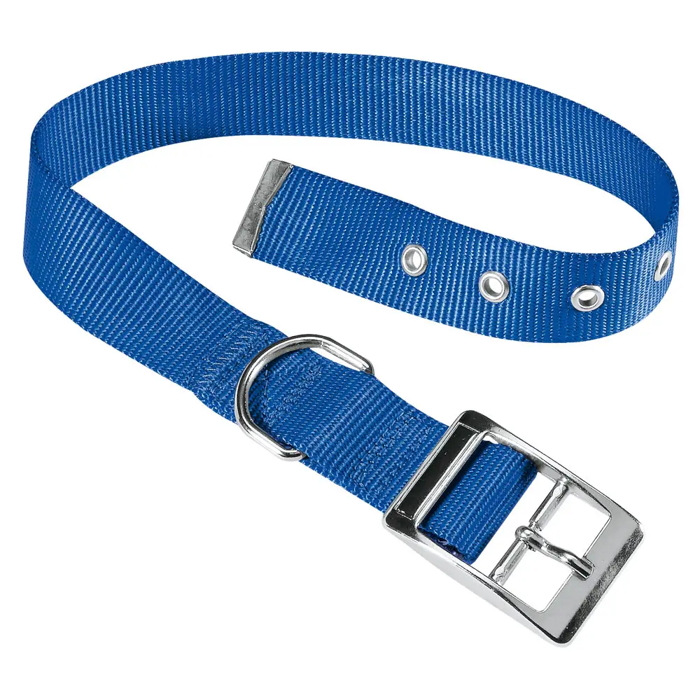 Collar de Nylon Azul FERPLAST CLUB CF15 35 para Mascotas