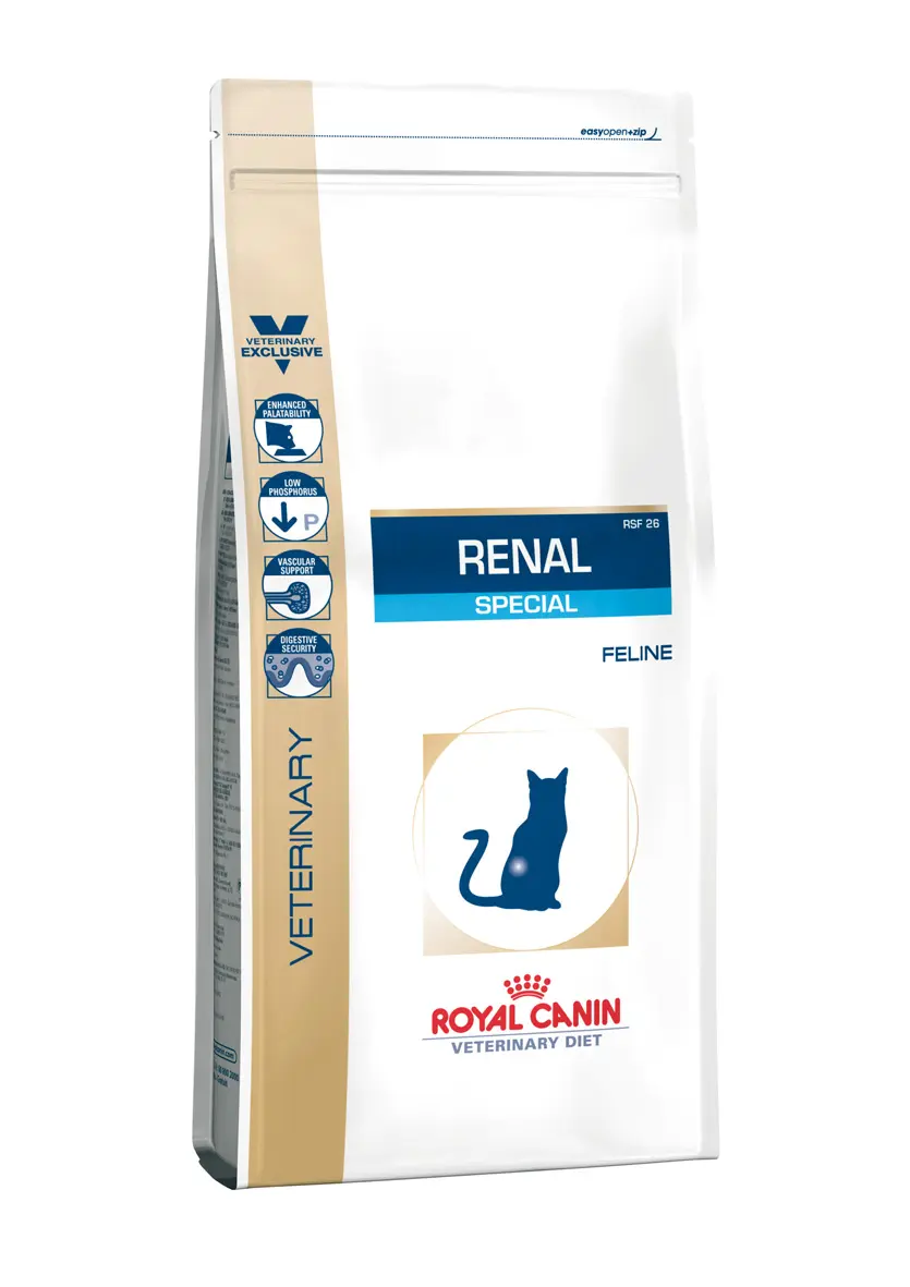 Pienso Royal Vet Feline Renal Special 2kg: Cuidado Renal para Gatos